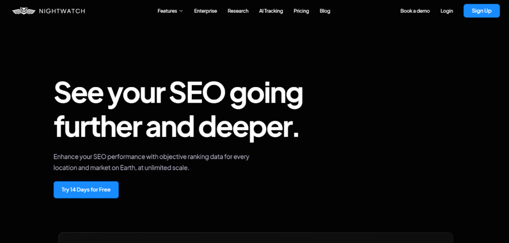 NightWatch home page
